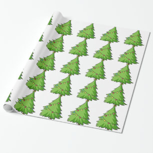 Papier Cadeau un arbre de Noël
