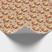 Papier Cadeau Un biscuit Cool 1er anniversaire (Coin)