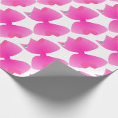 Papier Cadeau Un bon nombre de grands arcs assez roses - cadeau (Coin)