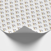 Papier Cadeau Un brillant néoplasticisme Art Monogramme. Lettre  (Coin)