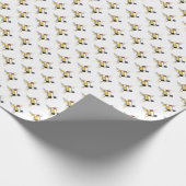 Papier Cadeau Un brillant néoplasticisme Art Monogramme. Lettre  (Coin)