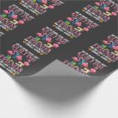 Papier Cadeau Un cadeau amusant pour les amies pourries (Coin)