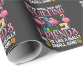 Papier Cadeau Un cadeau amusant pour les amies pourries (Coin rond)