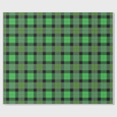Papier Cadeau Un cadeau unique en tartan plaid (Plat)