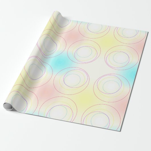 Papier Cadeau Un cercle (Déroulé)
