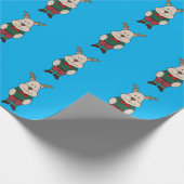 Papier Cadeau Un cerf mignon (Coin)