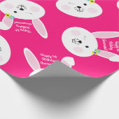 Papier Cadeau Un certain lapin est l'une ?ère fête (Coin)