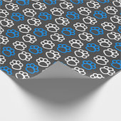 Papier Cadeau Un Chat Mène À Un Autre (Coin)