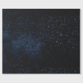 Papier Cadeau Un ciel complètement des étoiles (Plat)