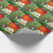 Papier Cadeau Un colibri à gorge rubis (Coin)