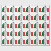 Papier Cadeau Un contact de l'Italie (Plat)