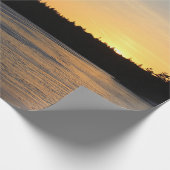 Papier Cadeau Un coucher du soleil gelé (Coin)