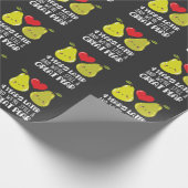 Papier Cadeau Un couple marié à l'occasion du 4e anniversaire de (Coin)