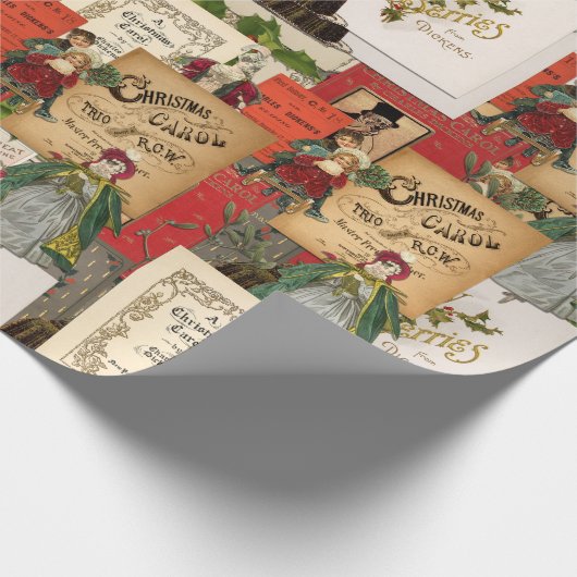 Papier Cadeau Un Dickens De Noël (Coin)