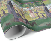 Papier Cadeau Un dimanche après-midi sur l'île de La Grande Jatt (Coin rond)