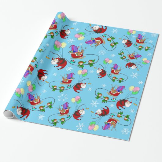 Papier Cadeau Un échange de Noël (Déroulé)