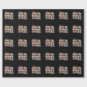Papier Cadeau Un enseignant hoppy de Pâques enseignant rétro fun (Plat)