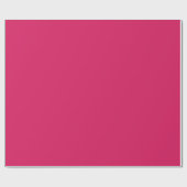 Papier Cadeau un fond rose avec une bordure blanche (Plat)