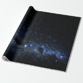 Papier Cadeau Un groupe d'étoiles (Déroulé)
