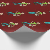 Papier Cadeau Un homme à la farine (Coin)