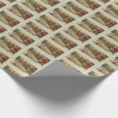 Papier Cadeau Un joyeux cadeau de Noël victorien Yuletide (Coin)