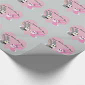 Papier Cadeau Un lapin T'Aime ! (Coin)
