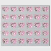 Papier Cadeau Un lapin T'Aime ! (Plat)