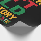 Papier Cadeau Un mois peut tenir notre histoire Black Pride Afri (Coin)