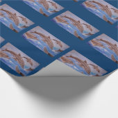 Papier Cadeau Un morceau de dauphins de saut (Coin)