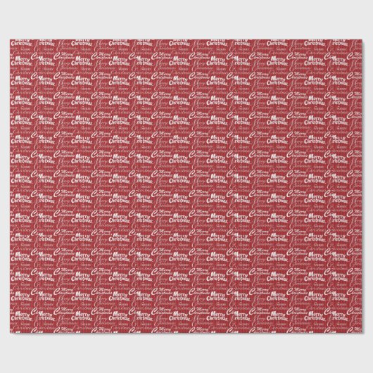 Papier Cadeau Un Noël parfait (Plat)