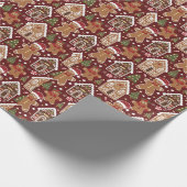 Papier Cadeau Un papier d'emballage de Noël à motifs (Coin)