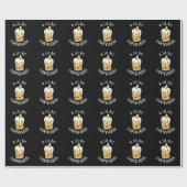 Papier Cadeau Un Petit Peu Lumière Tête Funny Chandelles Puns Da (Plat)