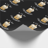 Papier Cadeau Un Petit Peu Lumière Tête Funny Chandelles Puns Da (Coin)