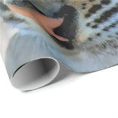 Papier Cadeau Un petit tigre mignon (Coin rond)