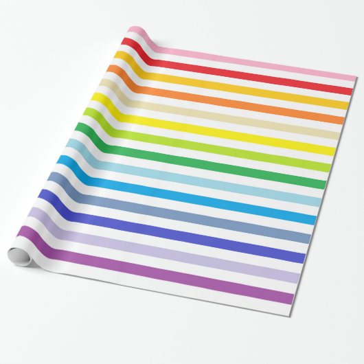 Papier Cadeau Un plus large arc-en-ciel de spectre et des (Déroulé)
