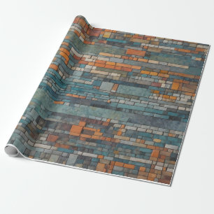 Papier Cadeau Un point de vue moderne sur les motifs de mosaïque