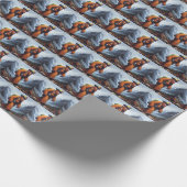 Papier Cadeau Un pompier à bout portant (Coin)