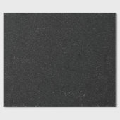 Papier Cadeau Un rouleau de granit noir (Plat)
