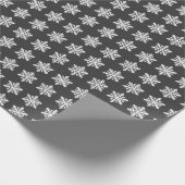 Papier Cadeau Un seul flocon (Coin)