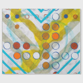 Papier Cadeau un tableau abstrait (Plat)
