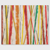 Papier Cadeau un tableau abstrait (Plat)