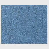 Papier Cadeau Un tapis bleu avec une surface texturée (Plat)