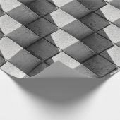 Papier Cadeau Un visage de la sculpture "Four Side Pyramid" dans (Coin)