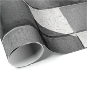 Papier Cadeau Un visage de la sculpture "Four Side Pyramid" dans (Coin rond)