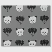 Papier Cadeau Un visage souriant dudu (Plat)