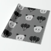 Papier Cadeau Un visage souriant dudu (Déroulé)