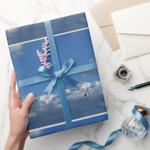Papier Cadeau Un vol sous les nuages