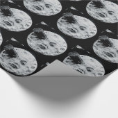 Papier Cadeau Un voyage au cru de Lune de La de Le Voyage Dans (Coin)