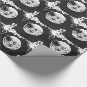 Papier Cadeau Un voyage sur la Lune (Coin)