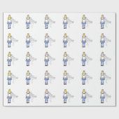 Papier Cadeau Unbirthday très joyeux (Plat)